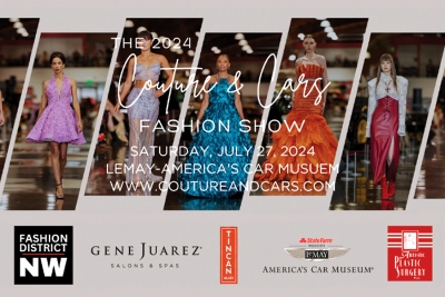 The 2024 COUTURE &amp; CARS FASHION SHOW. FASHION AND AUTOMOTIVE LUXURY.